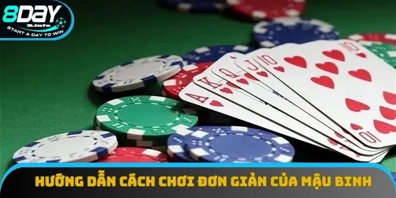 Hướng dẫn cách chơi đơn giản của game bài mậu binh